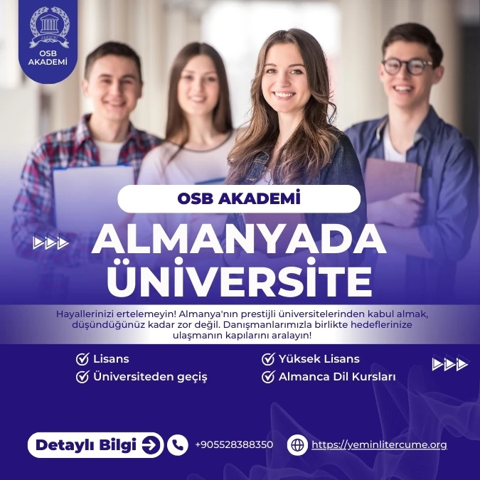 almanyada üniversite okumak