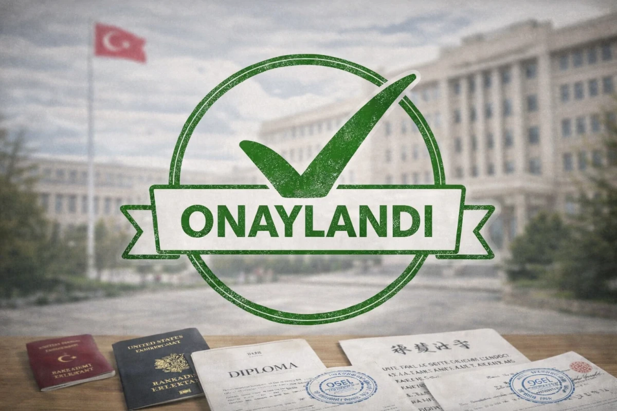 Ordu müşterileri için Ankara'da yapılan konsolosluk ve apostil tasdik işlemleri.