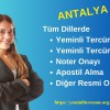 Yeminli Tercüman Antalya