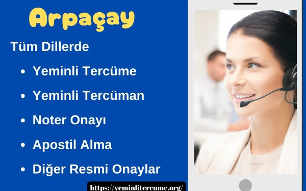 Yeminli Tercüman Arpaçay
