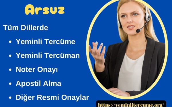 Yeminli Tercüman Arsuz
