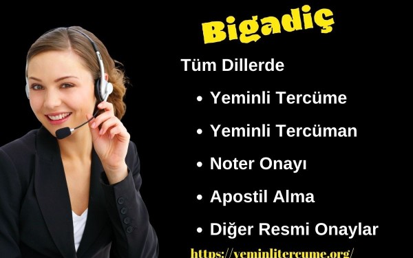 Yeminli Tercüman Bigadiç