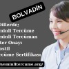 Yeminli Tercüman Bolvadin