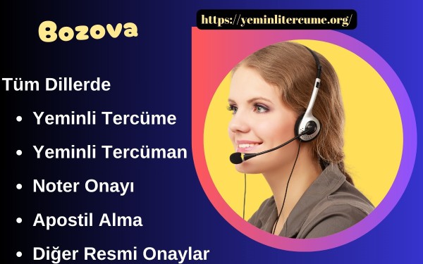 Yeminli Tercüman Bozova