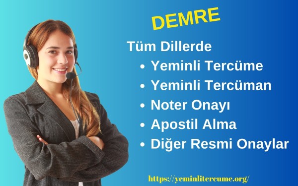 Yeminli Tercüman Demre