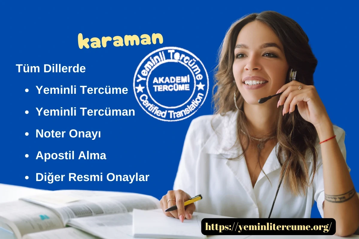yeminli tercuman karaman