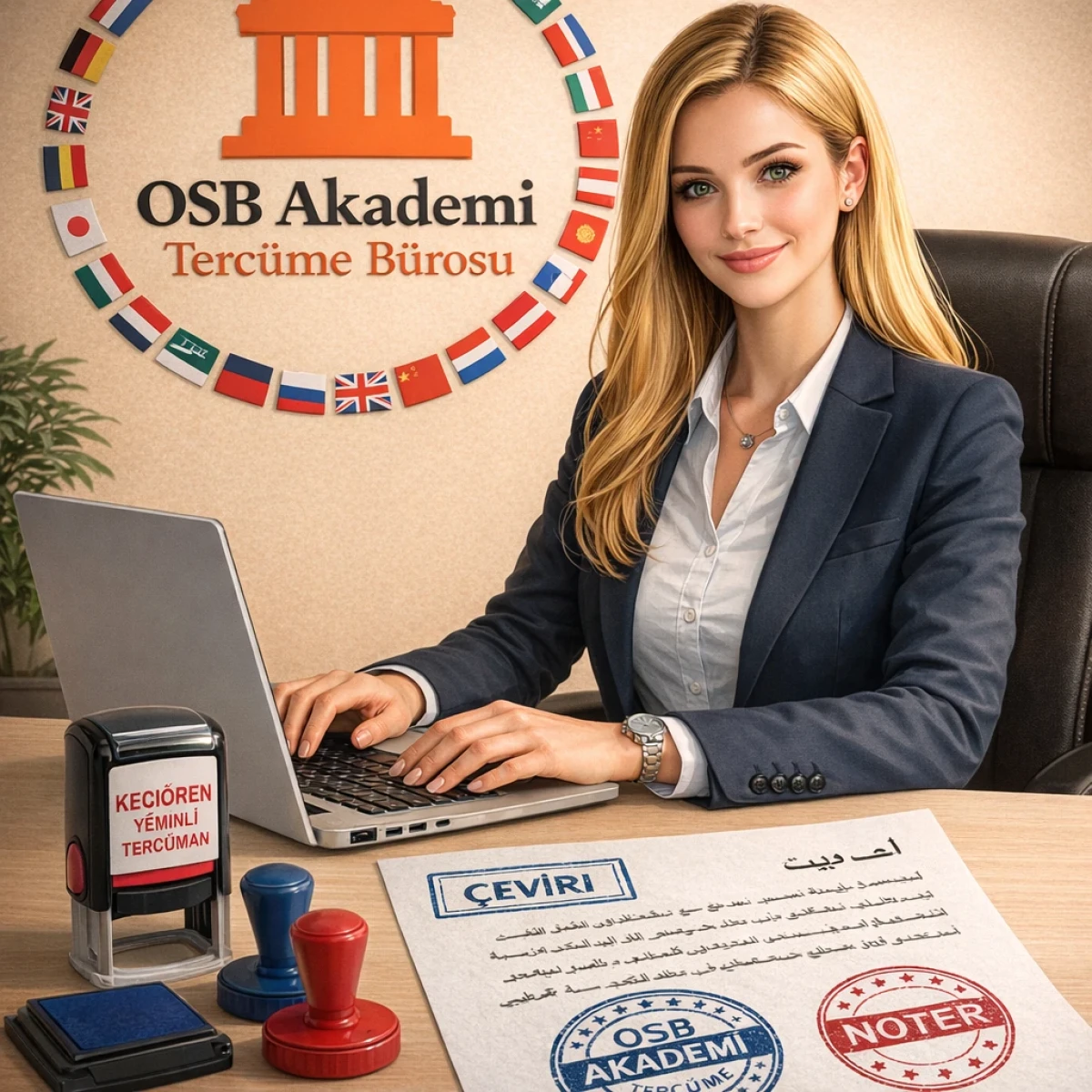 Keçiören yeminli tercüman ve noter onaylı tercüme işlemlerini yapan uzman çevirmen.