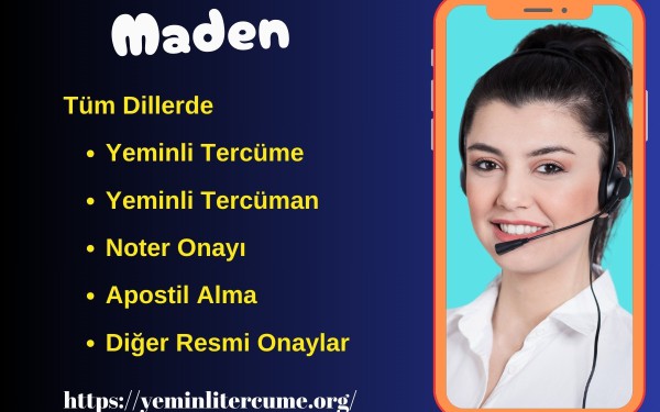Yeminli Tercüman Maden