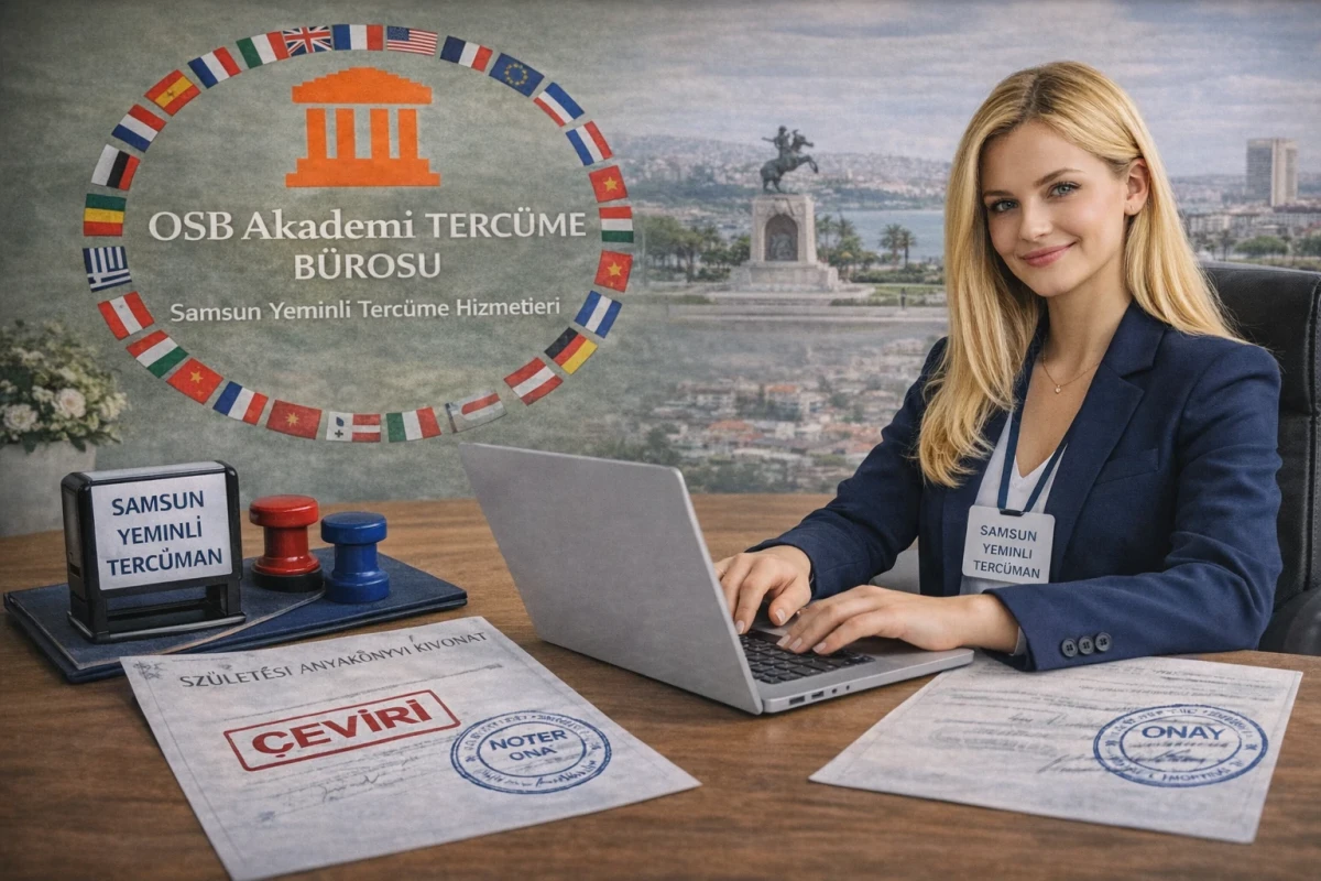 Samsun yeminli tercüman online tercüme bürosu hero görseli