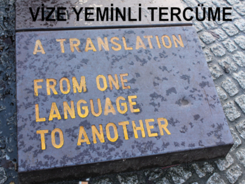 yeminli tercüman vize