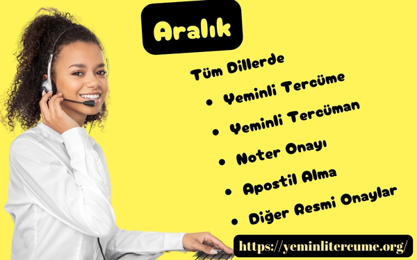 aralık yeminli tercüman