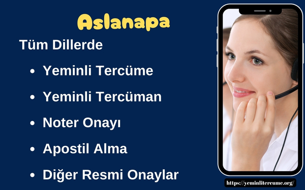 aslanapa yeminli tercüman