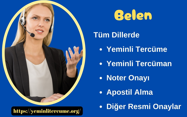 belen yeminli tercüman