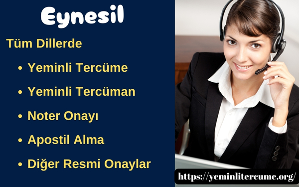 eynesil yeminli tercüman