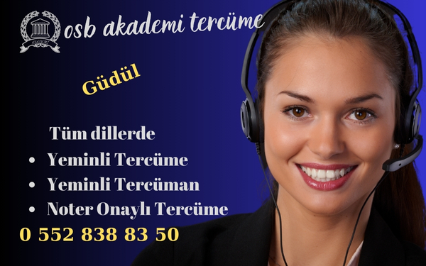 yeminli tercüman güdül