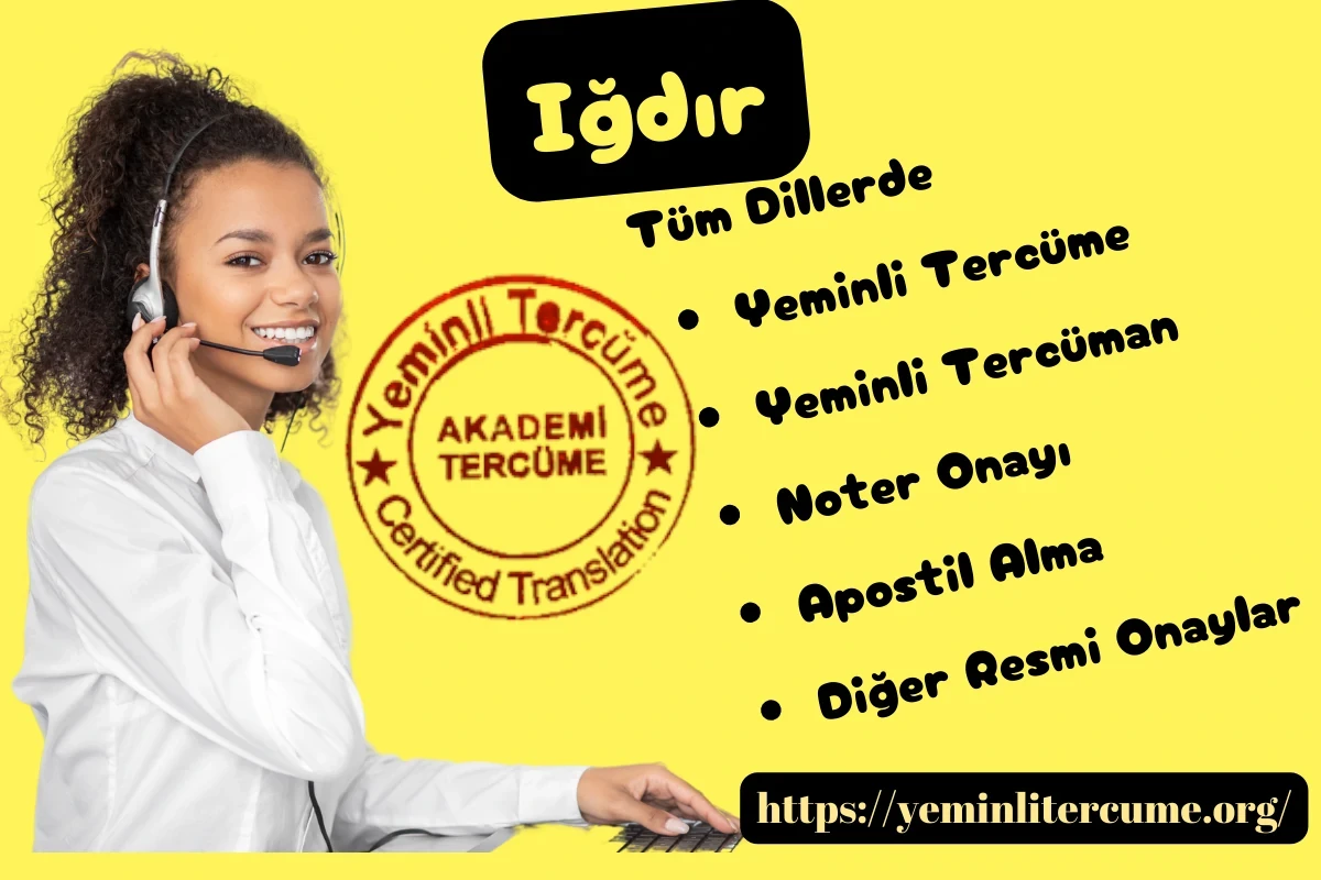 yeminli tercuman igdir