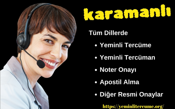 karamanlı yeminli tercüman