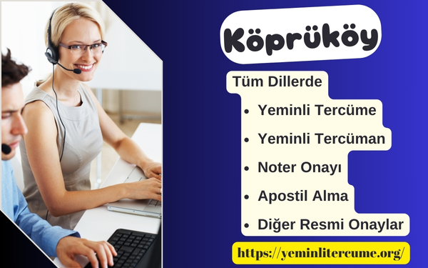 köprüköy yeminli tercüman