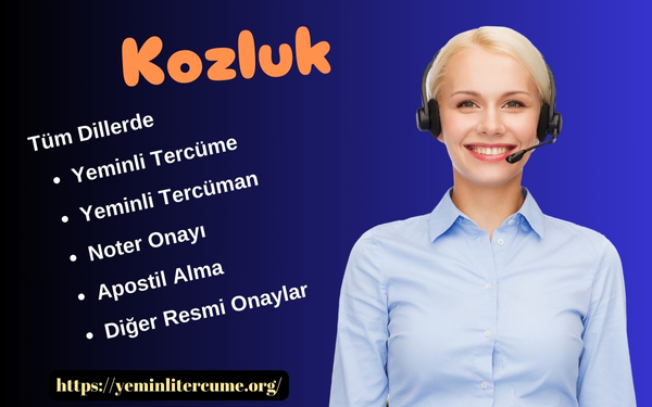 kozluk yeminli tercüman