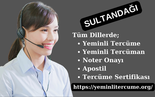 sultandağı yeminli tercüman