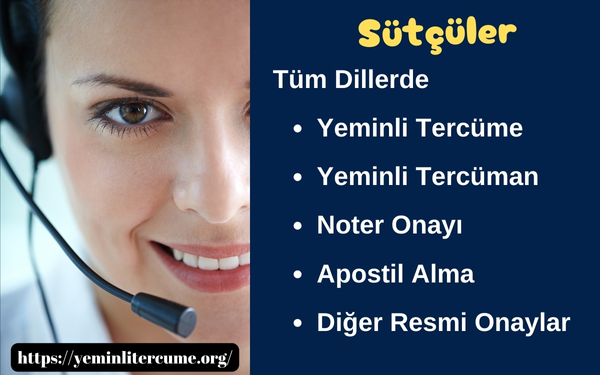 sütçüler yeminli tercüman