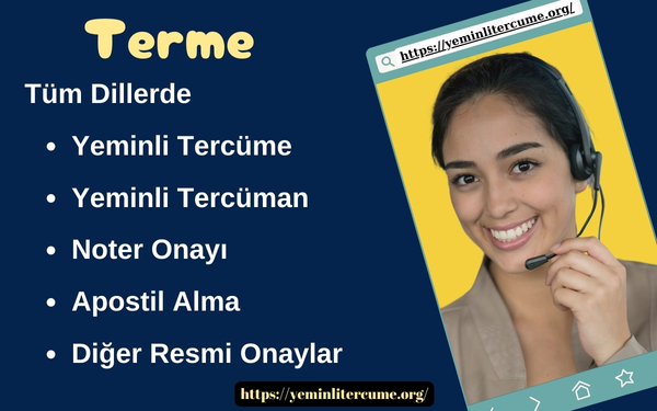 terme yeminli tercüman