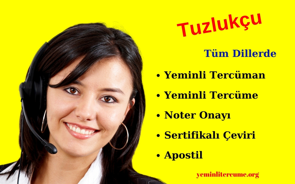 tuzlukçu yeminli tercüman