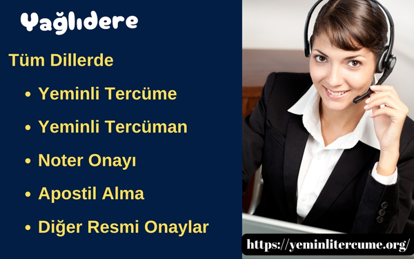 yağlıdere yeminli tercüman