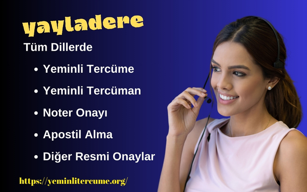 yayladere yeminli tercüman