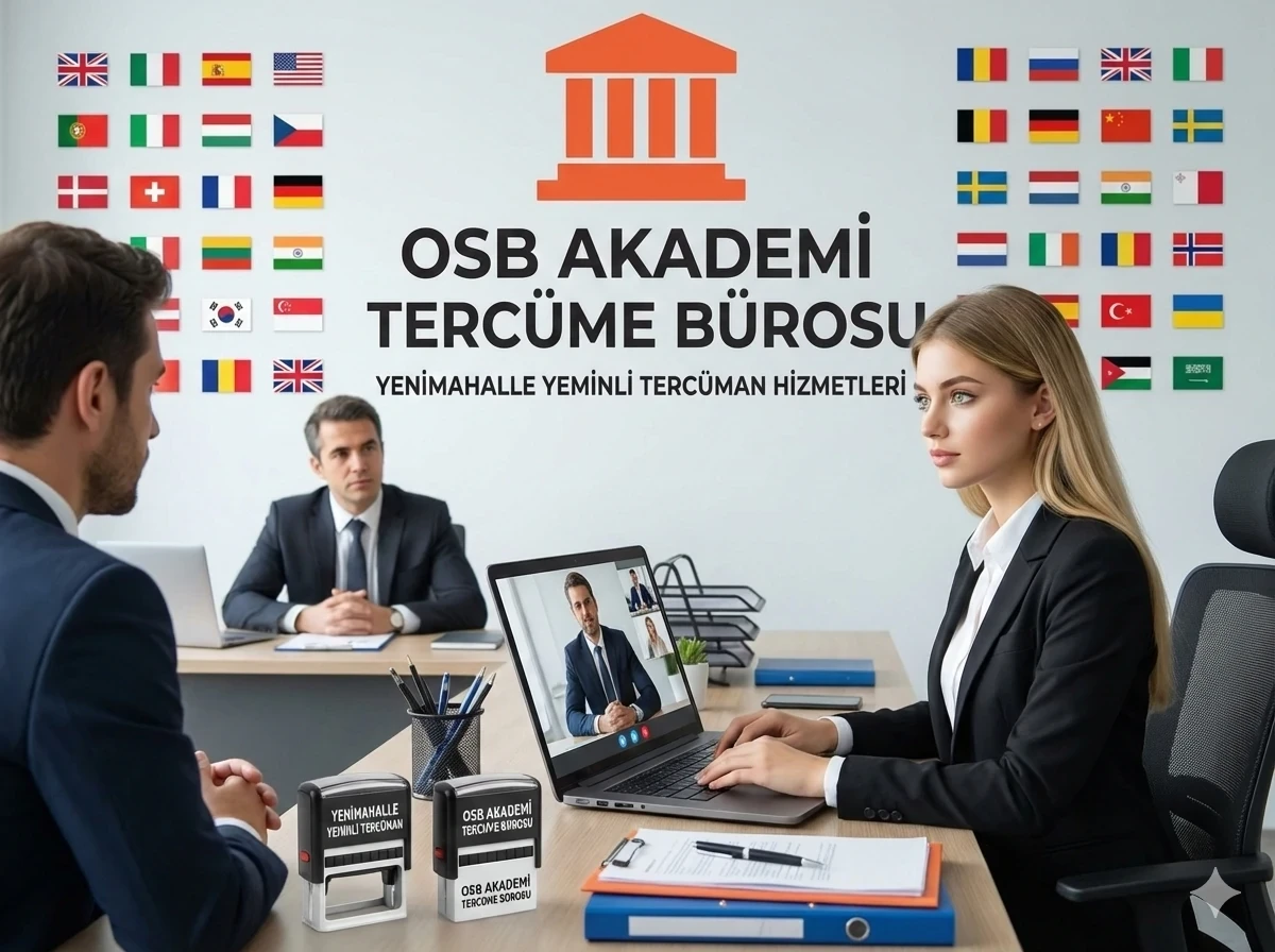 tüm resmi işlerinize, kurumlara, iş görüşmelerine yeminli tercüman desteği