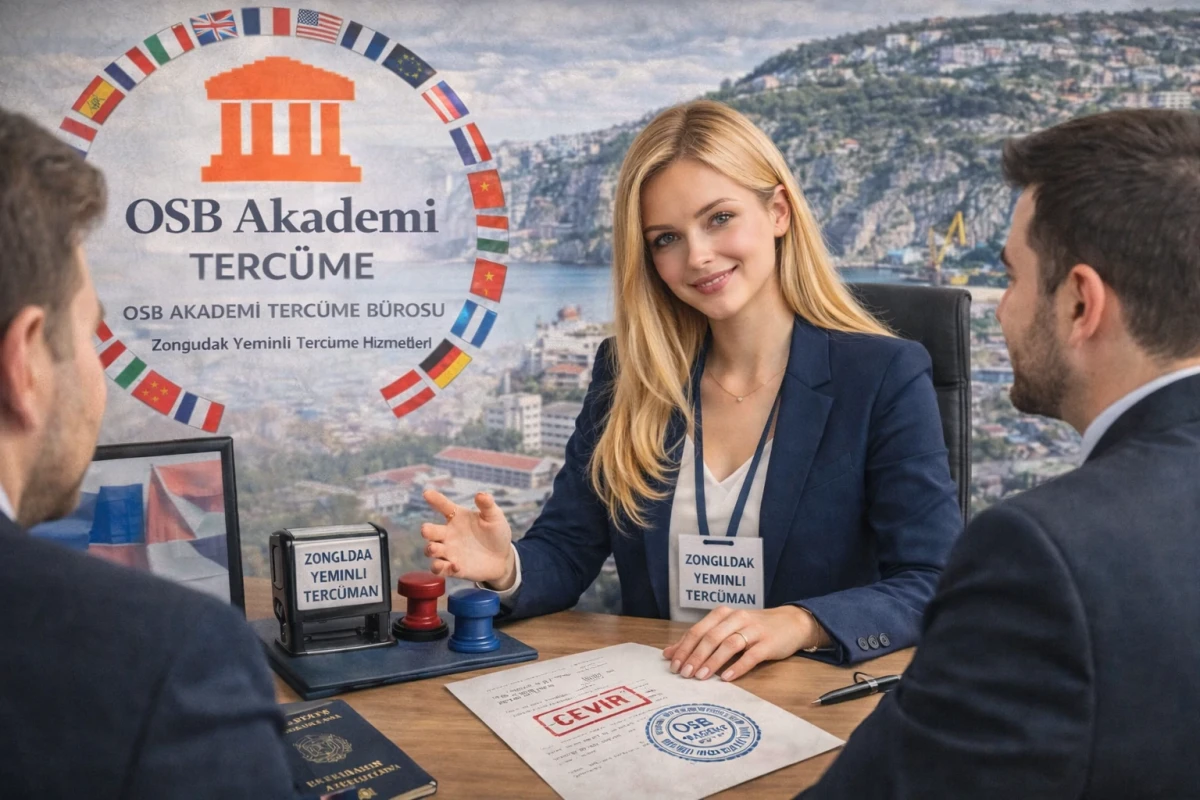 Zonguldak yeminli tercüme bürosu ofis ortamı ve çalışan tercümanlar